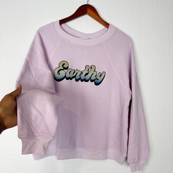 NWOT Wildfox Earthy Sommer Sweatshirt Size S - Picture 3 of 7